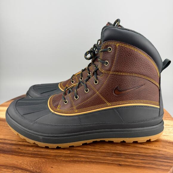 Nike Woodside 2 Dark Gold Leaf ACG Snow Winter Boot Rare Size 15 New 525393-770 main image 5